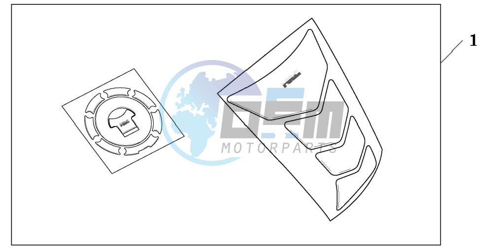 TANKPAD / FUEL LID COVER