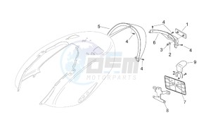 Mojito Retro 50 2t (eng. aprilia) drawing Rear body III