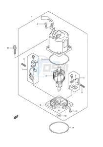 DF 225 drawing PTT Motor