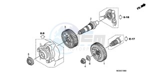 ST1300A9 ED / ABS MME drawing FINAL GEAR