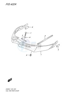 SV650 ABS EU drawing FUEL TANK (YSF,YVZ,YWW)