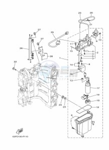 FL150DET drawing FUEL-PUMP-1