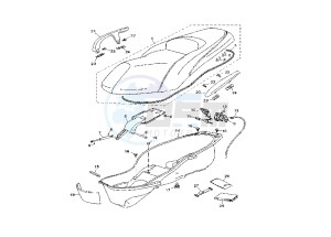 YP R X-MAX 125 drawing SEAT