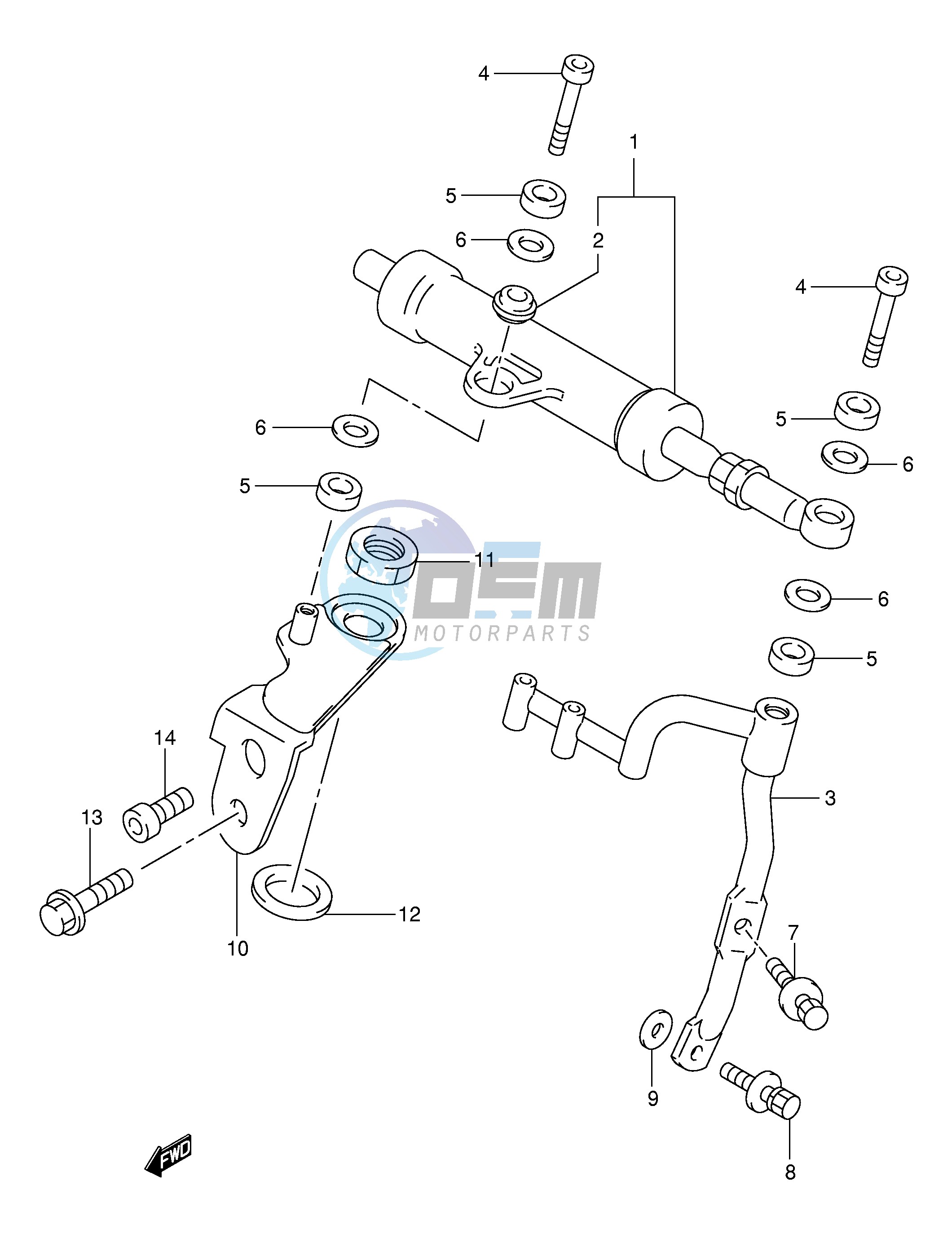 STEERING DAMPER (MODEL V)