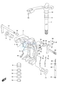 DF 115A drawing Swivel Bracket