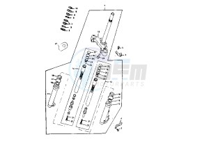 YM BREEZE 50 drawing FRONT FORK