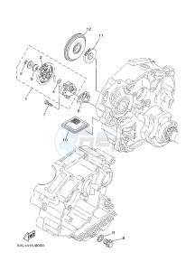 XTZ125E (1SBB) drawing OIL PUMP