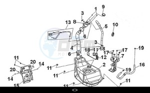 JOYRIDE 300 (LJ30W3-EU) (M3) drawing FUEL TANK