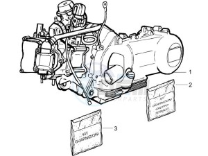 Liberty 200 4t Sport e3 drawing Engine assembly