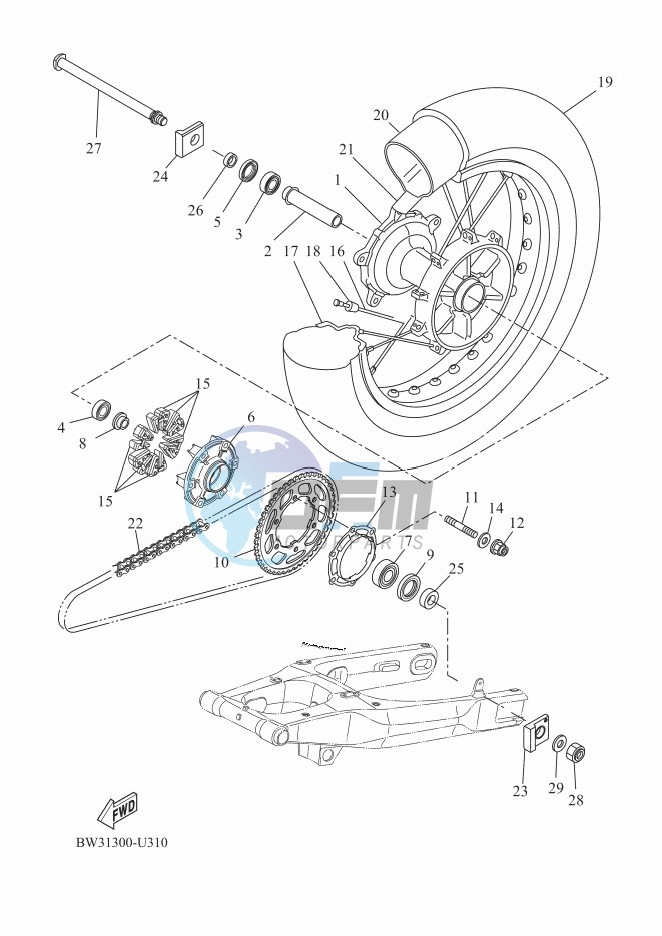 REAR WHEEL