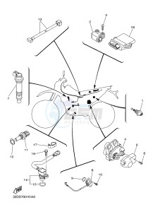 WR250R (32DR) drawing ELECTRICAL 1