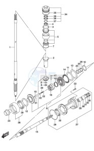 DF 175 drawing Transmission (C/R) (Model: ZG)