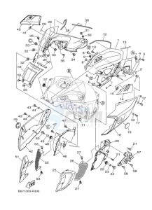 MT-10 MTN1000 (B67J) drawing FUEL TANK 2