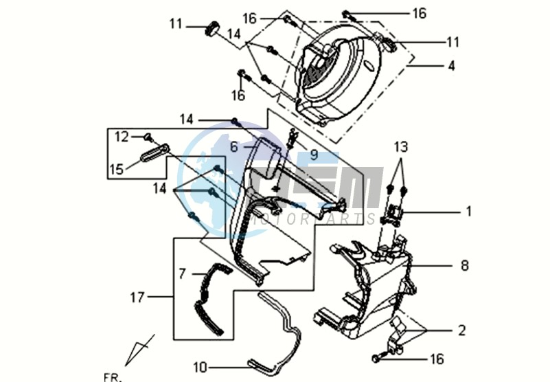 FLYWHEEL COVER