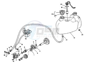 MITO EURO2 125 drawing OIL PUMP