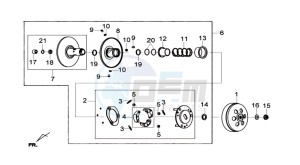 GTS 125I ABS drawing CLUTCH