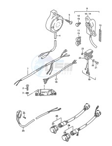 DT 85 drawing Electrical