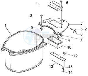 LX 150 USA drawing Case Helmet