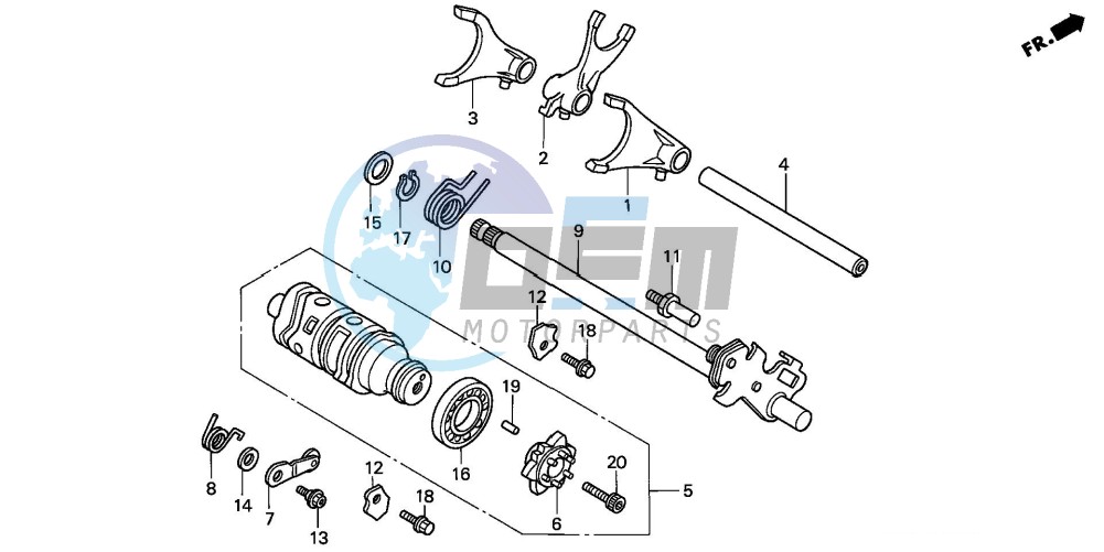 GEARSHIFT DRUM