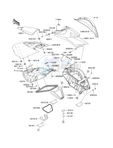 JT 1500 B [ULTRA 250X] (B7F-B8F) B7F drawing HULL MIDDLE FITTINGS