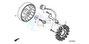 CB600FA39 Spain - (SP / ABS ST) drawing GENERATOR