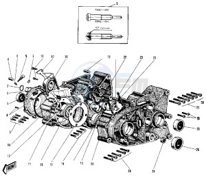 G3 SS A (-A) 90 drawing CRANKCASE -- 69-73- -