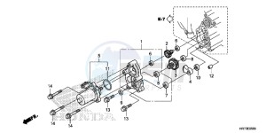 TRX420FA5G TRX420F Europe Direct - (ED) drawing CONTROL MOTOR