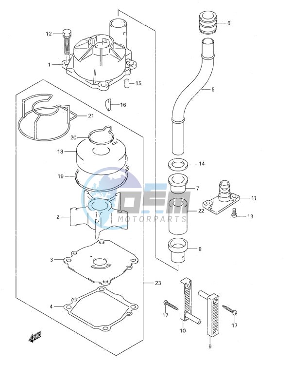 Water Pump (S/N 680686 & Newer)