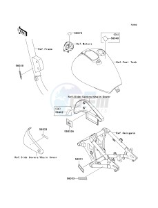 VN 800 E [VULCAN 800 DRIFTER] (E6F) E6F drawing LABELS