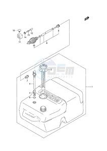 DF 50A drawing Fuel Tank