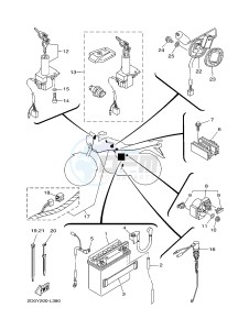 YB125 (2CS8) drawing ELECTRICAL 1