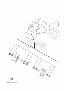 YFM700R (BCXH) drawing MAINTENANCE PARTS KIT