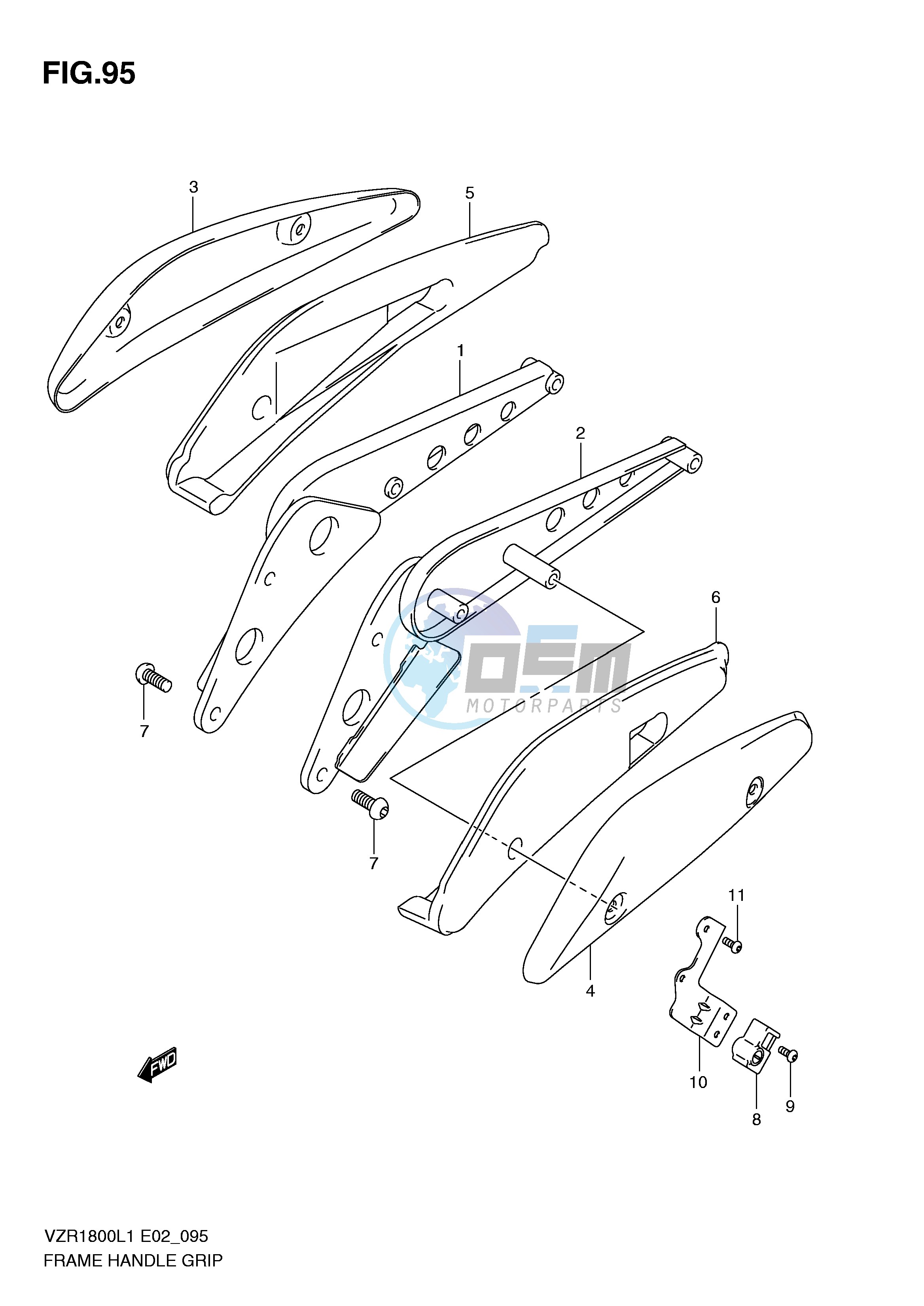 FRAME HANDLE GRIP (VZR1800L1 E2)