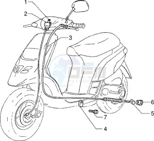 storm 50 drawing Transmissions-Rear brake-speedometr (kms)