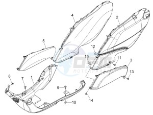 Fly 50 4t (USA) drawing Side cover - Spoiler