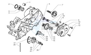 Ark LC COSMO- Matt Black-Silver 50 drawing Rear wheel axle