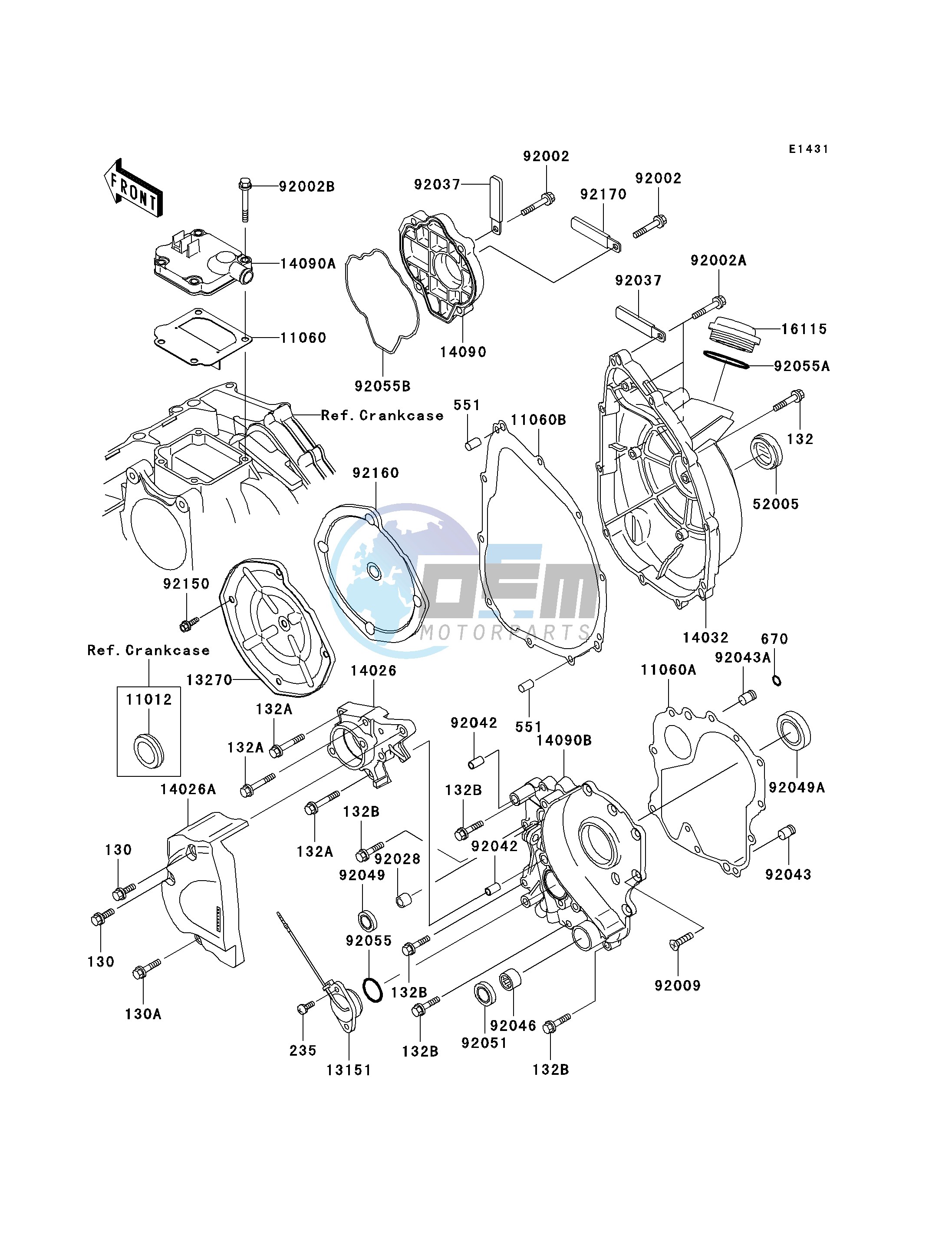 ENGINE COVER-- S- -