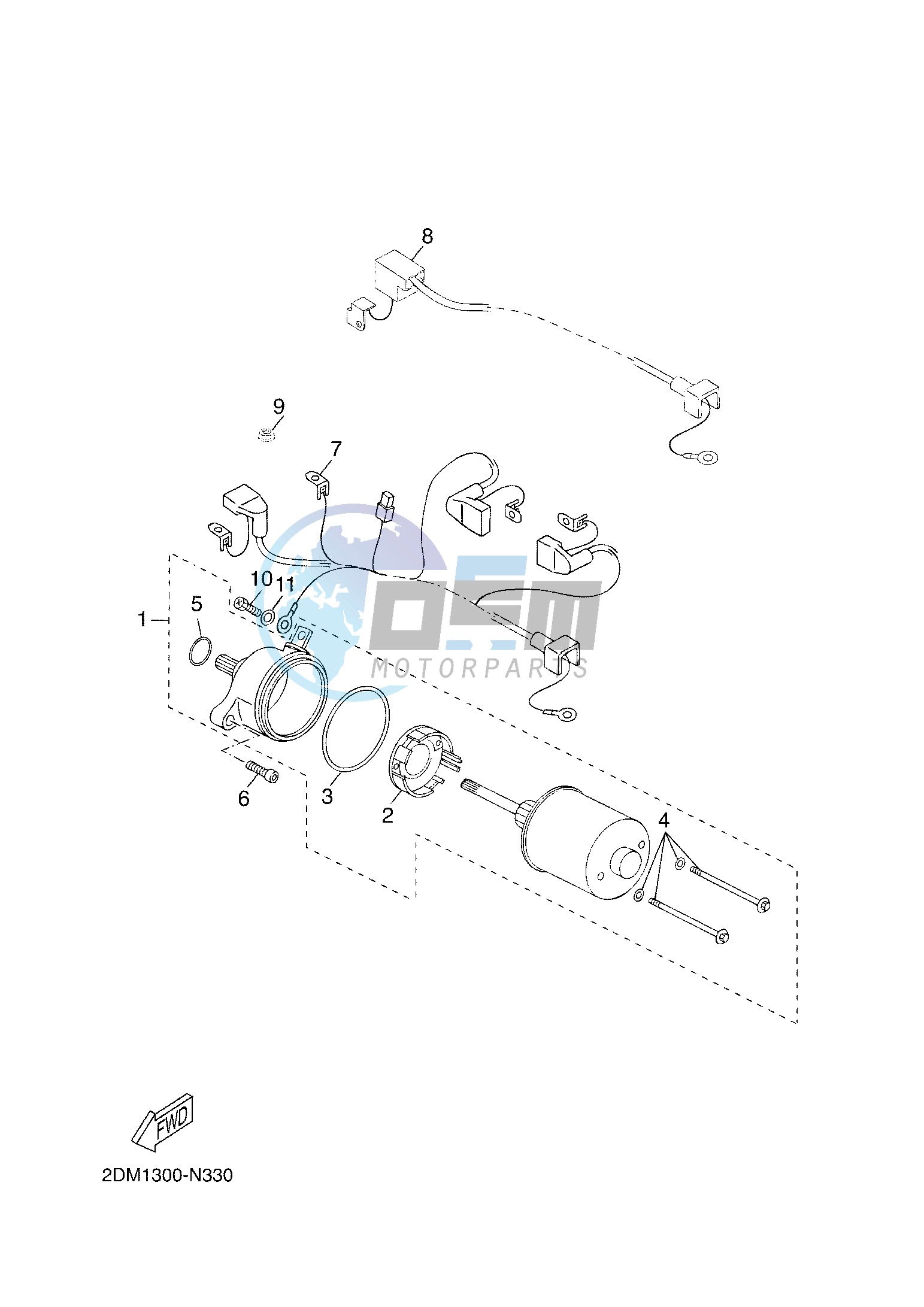 STARTING MOTOR