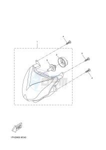 NS50N NITRO NAKED (1PL6 1PL6) drawing HEADLIGHT