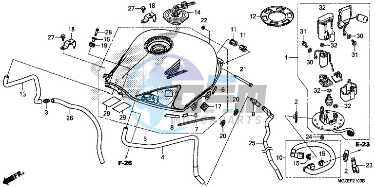 FUEL TANK/ FUEL PUMP