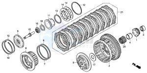 CBR1000RR drawing CLUTCH