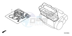 CB600FA39 Spain - (SP / ABS ST) drawing GASKET KIT A