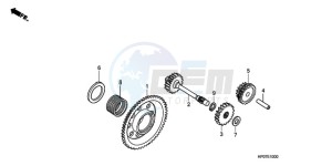 TRX500FPEA U / EC PS drawing STARTING GEAR