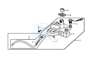 JET BASIX 50 drawing OIL TANK