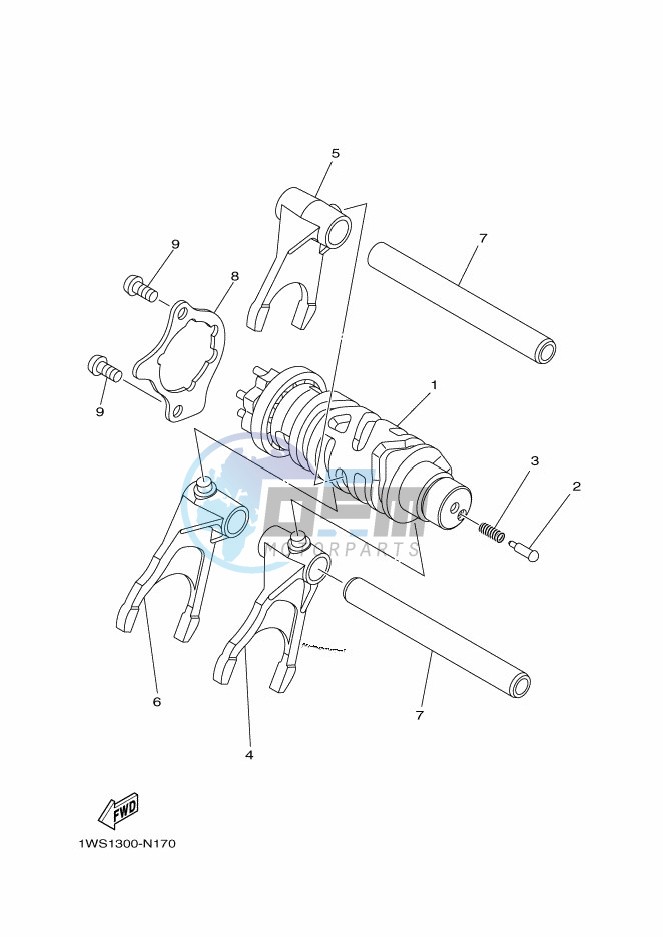 SHIFT CAM & FORK