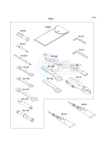 ZR 750 K [Z750S] (K1) K1 drawing OWNERS TOOLS