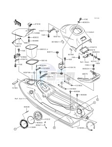 JH 750 A [750 SS] (A1-A4) [750 SS] drawing HULL FITTINGS