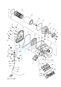 YXZ1000E YXZ10YMXH YXZ1000R EPS (2HCC) drawing INTAKE