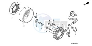 SH300AR9 France - (F / ABS CMF SPC TBX) drawing GENERATOR