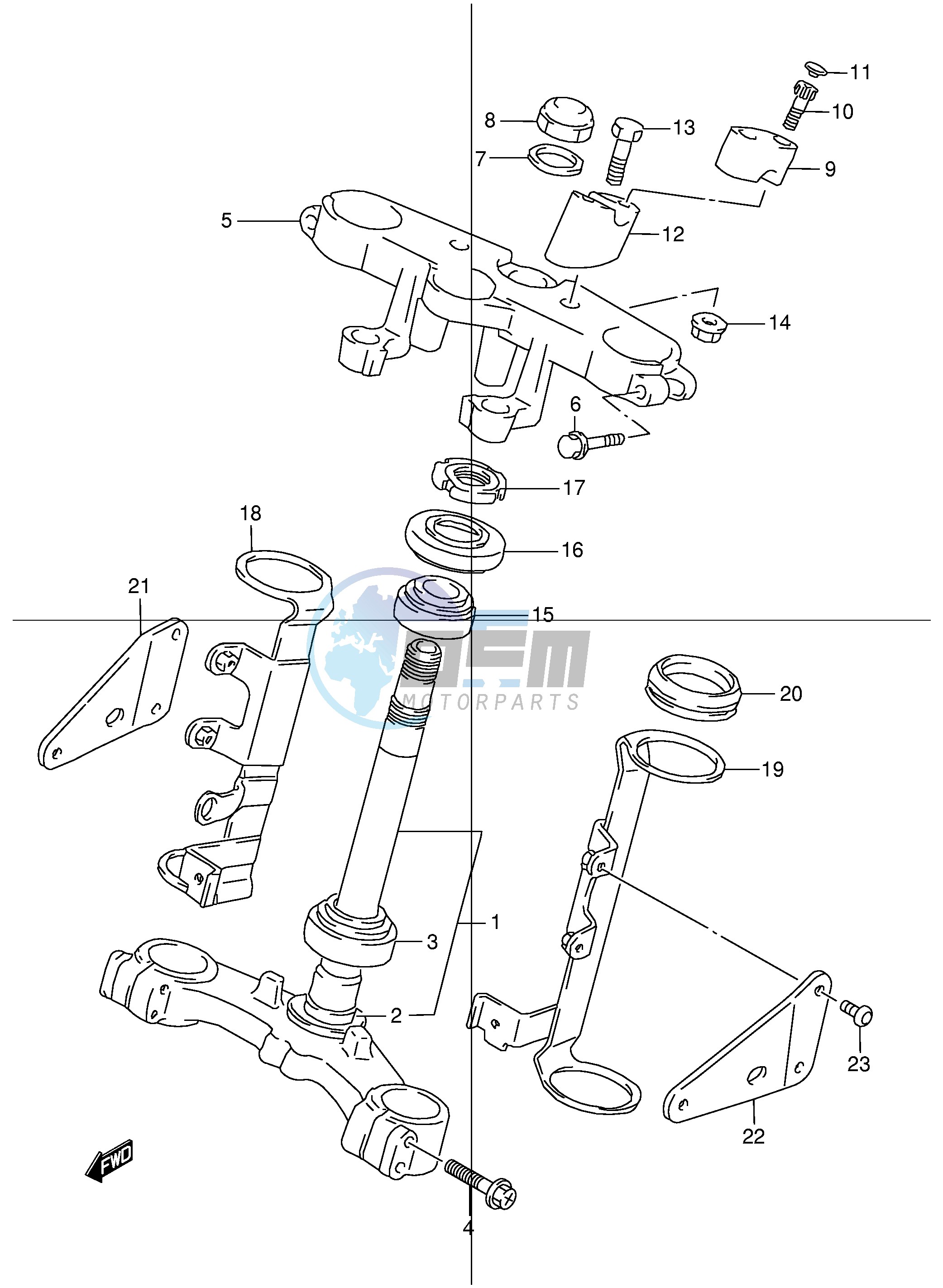 FRONT FORK BRACKET